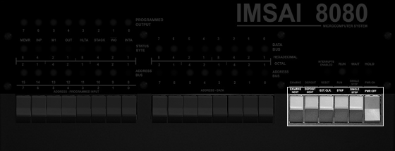 IMSAI control switches